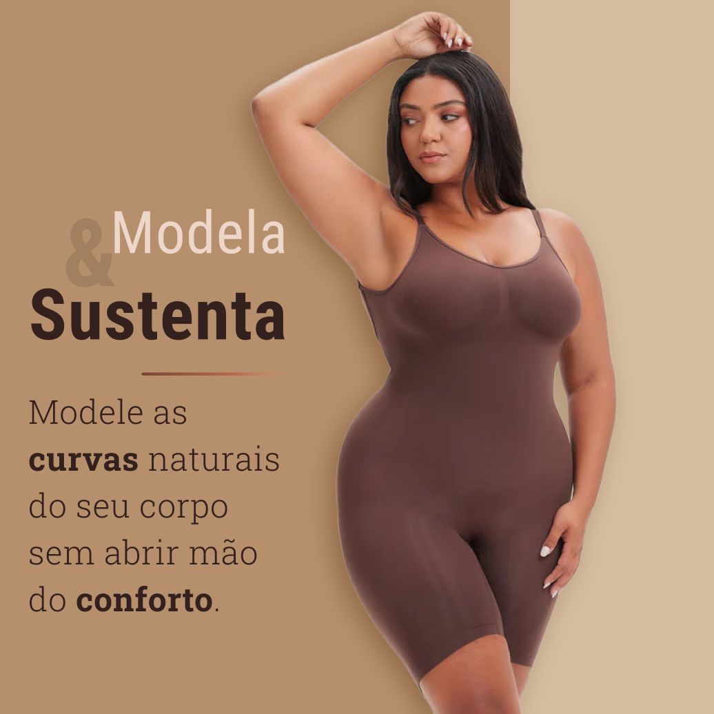Body Modelador - Up Shaper - Compre 1 Leve 2 + Brinde Calcinha Modeladora (Short / Tanga)