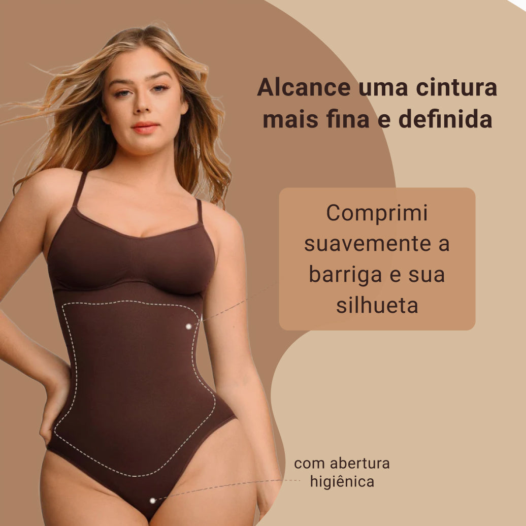 Body Modelador - Up Shaper - Compre 1 Leve 2 + Brinde Calcinha Modeladora (Short / Tanga)